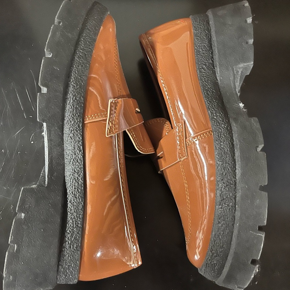 Platform loafers.